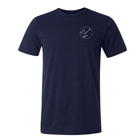 GNT Logo Triblend Adult Tee - Navy