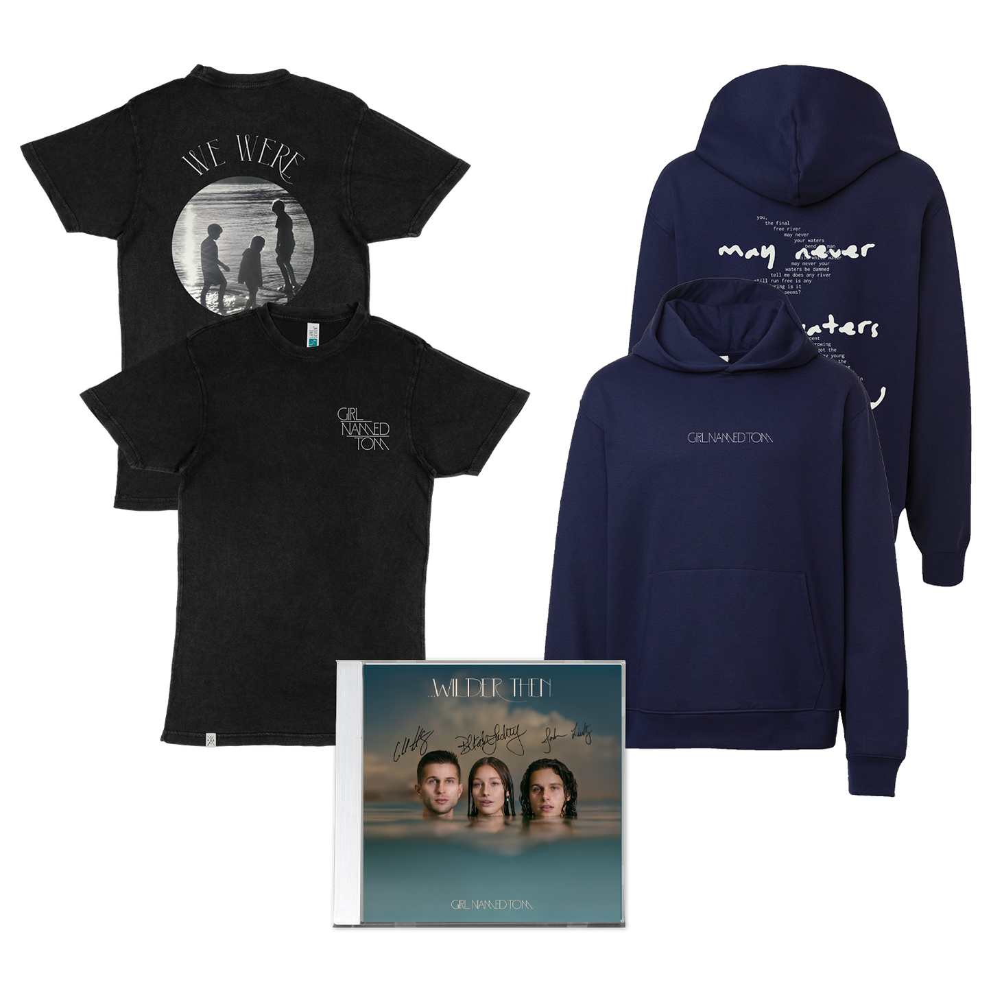 T-shirt, Sweatshirt, and CD Combo